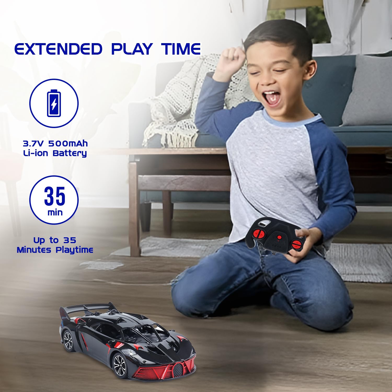 High-Speed Rechargeable RC Car
